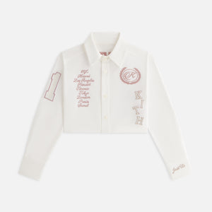 Kith Kids Varsity Cropped Apollo Shirt - Silk