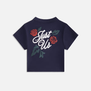 UrlfreezeShops Kids Just Us Graphic Mulberry Tee - Nocturnal