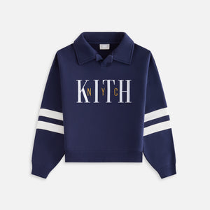 Kith Kids Collared Nelson Sweatshirt - Nocturnal