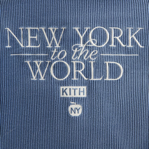 Kith Kids Rowan Cord Shirt - Anchor