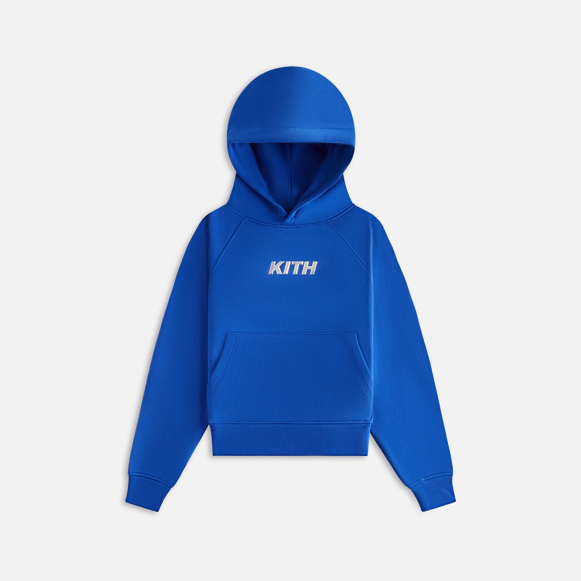 Kith Kids Novelty Logo Raglan Nelson Hoodie - Cyclone