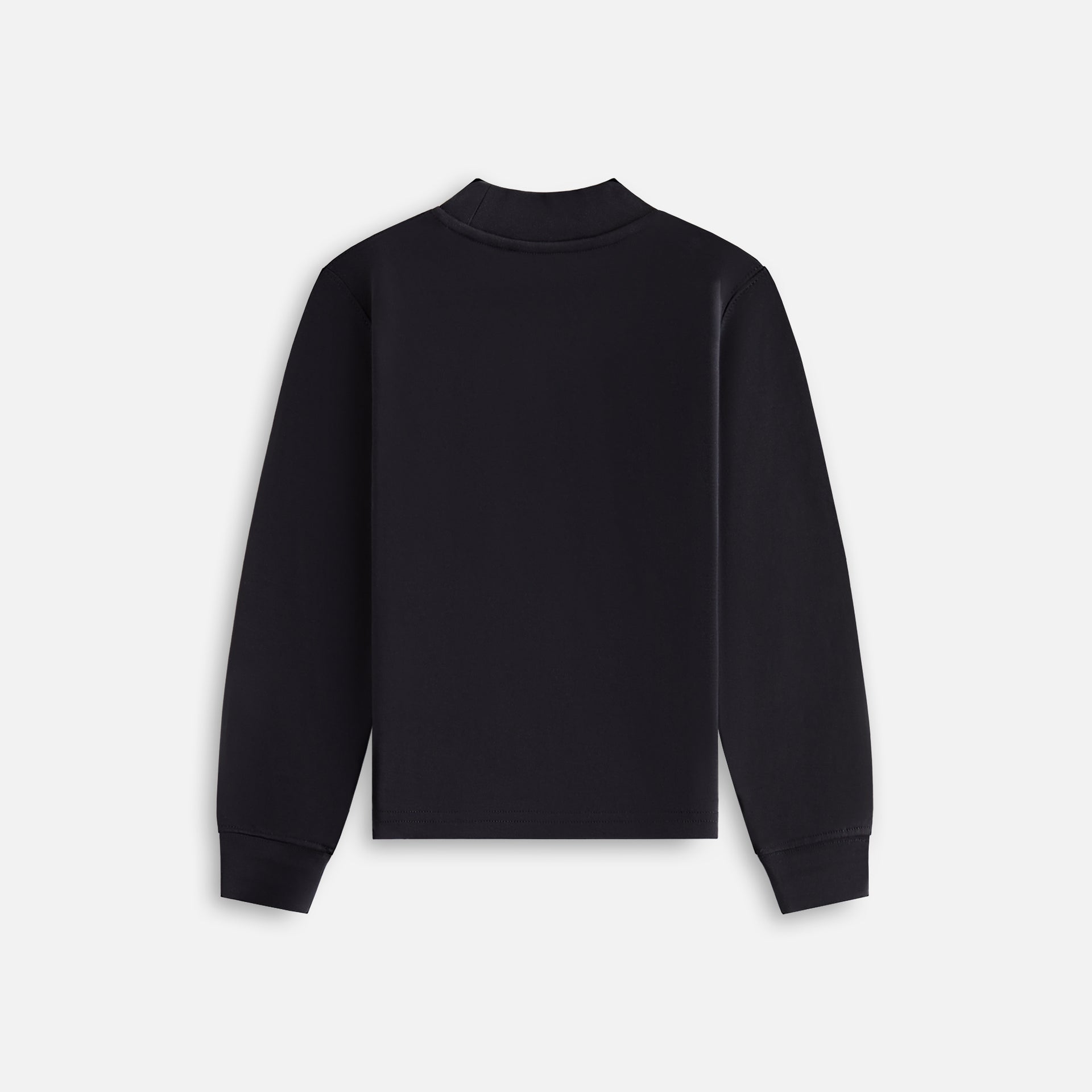 Kith Kids Classic Long Sleeve Mock Neck Tee - Black