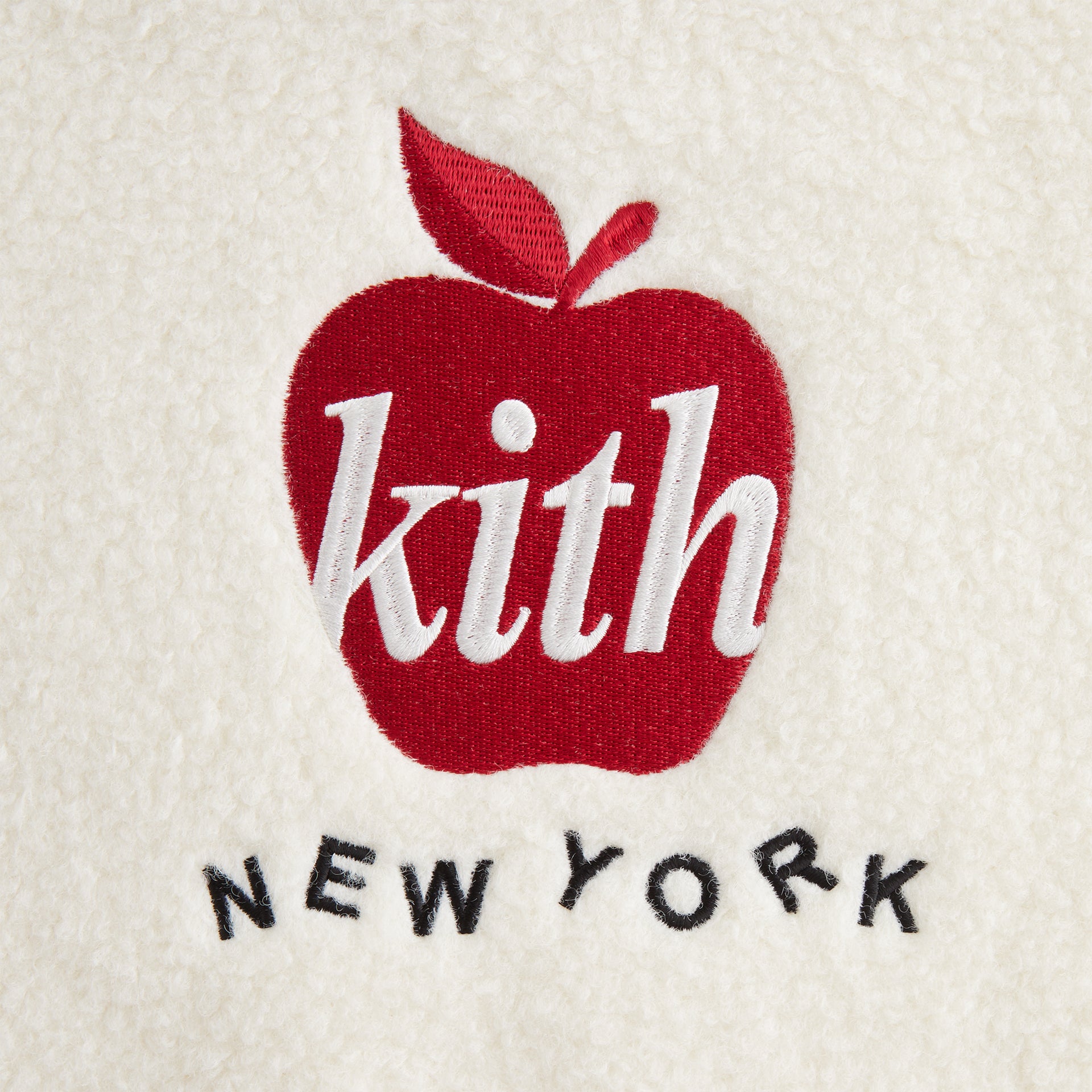 Kith Kids Empire State Sherpa Crewneck - Silk