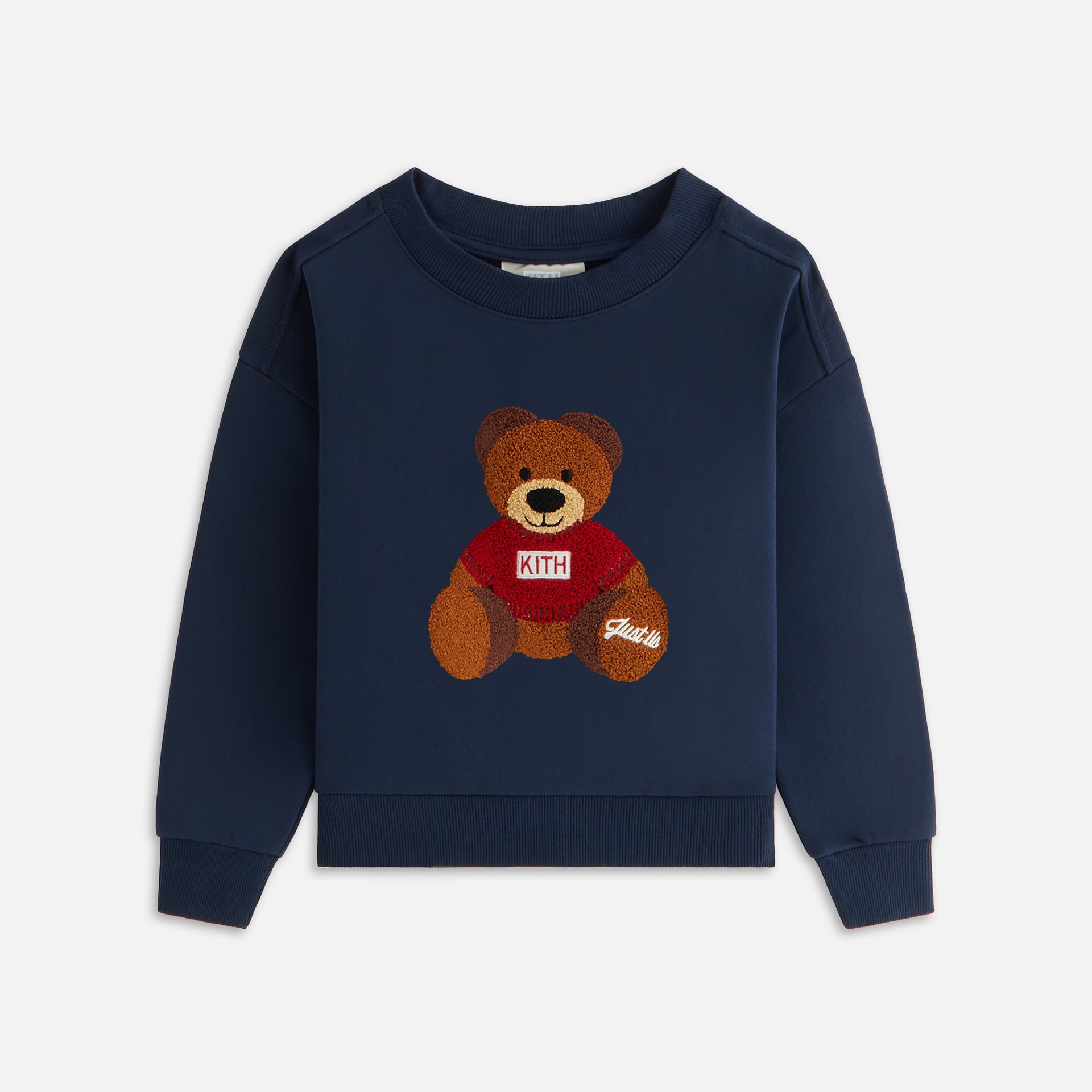 Kithmas Kids Teddy Nelson Crewneck - Nocturnal