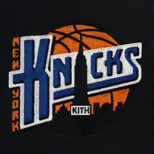 Kith Kids for the New York Knicks City Nelson Crewneck - Black PH