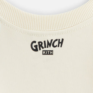 UrlfreezeShops Kids for The Grinch Classic Logo Crewneck - Sandrift