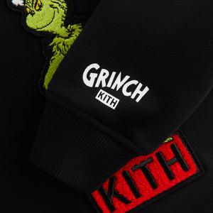 UrlfreezeShops Kids for The Grinch Classic Standing Logo Crewneck - Black