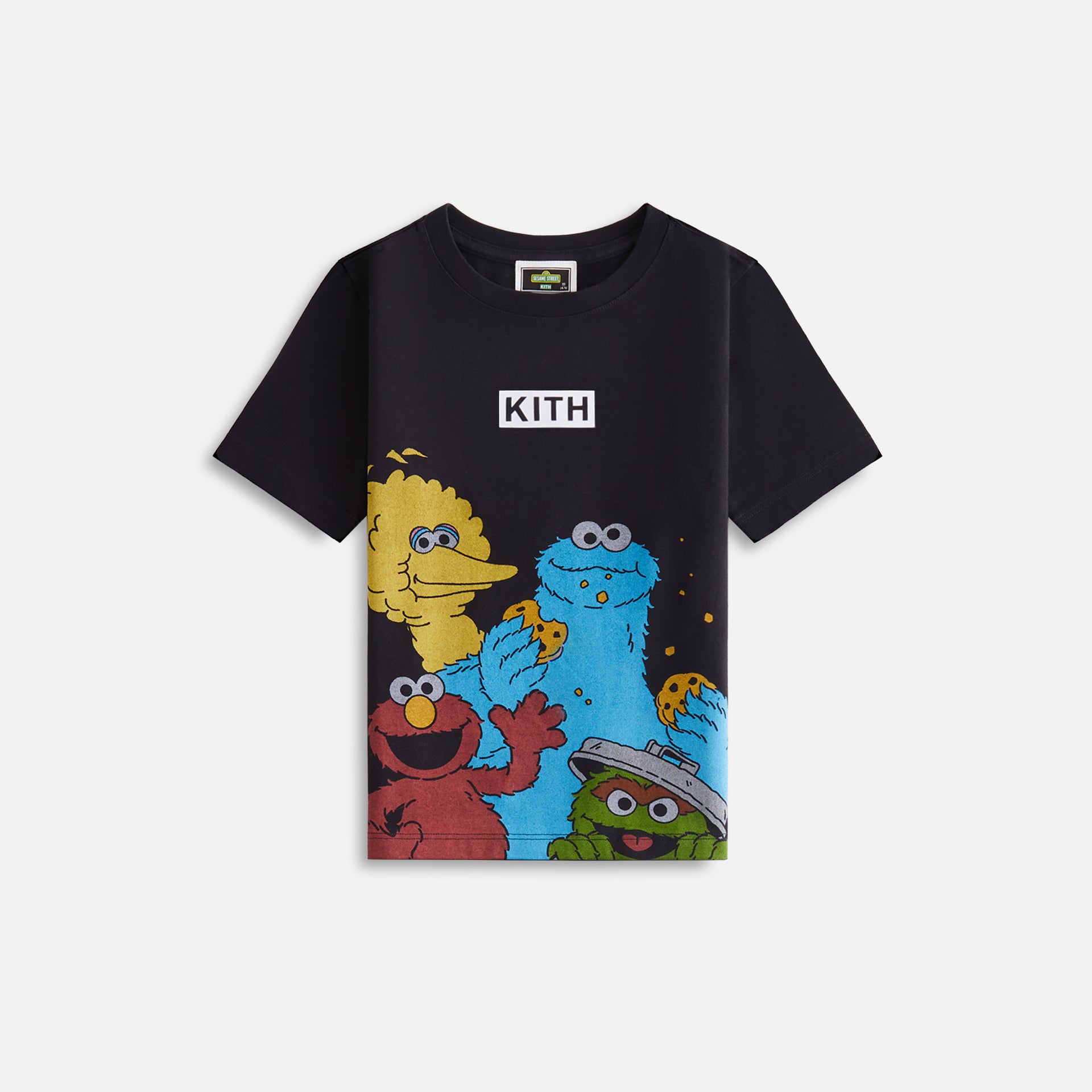 Kith Kids for Sesame Street Family Tee - Black