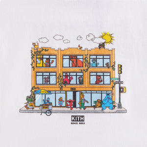 Kith Kids for Sesame Street Store Tee - White