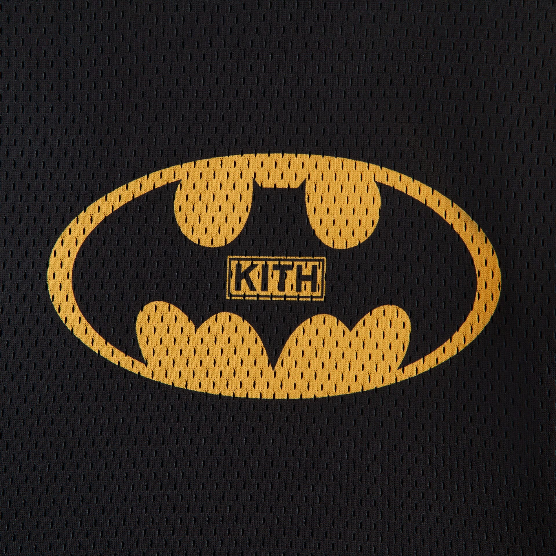 Batman | Kith Kids Long Sleeve Malik Jersey - Black