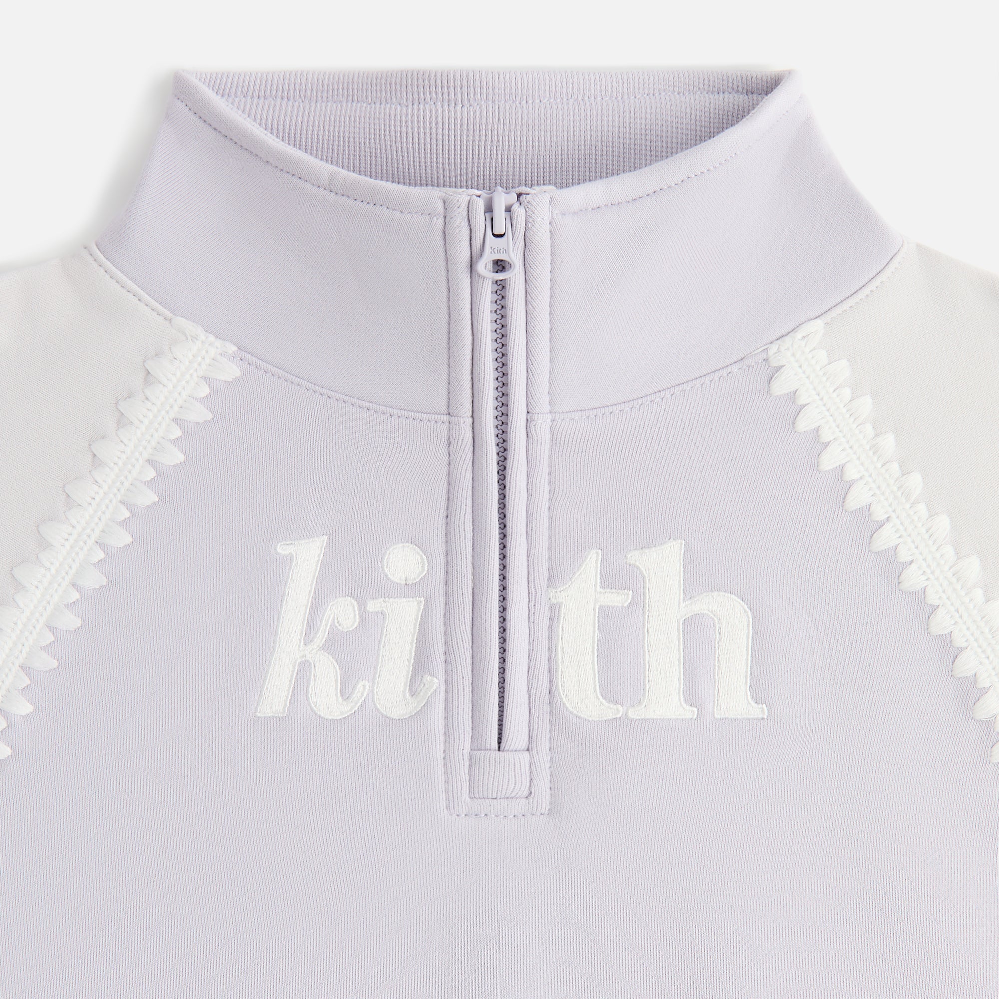 Kith Kids Color-Blocked Vale Fallon Quarter Zip - Echo
