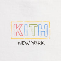 Kith Kids New York Classic Logo Tee - White