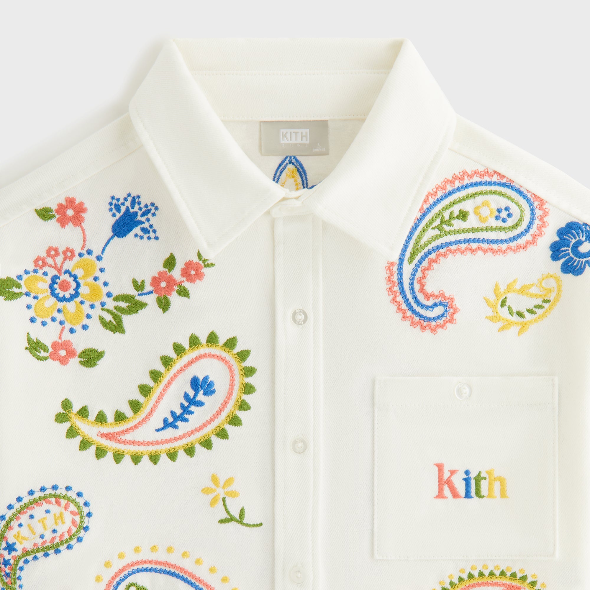 Buy Kith For Otakara NYC Denim Apollo Shirt 'Sandrift