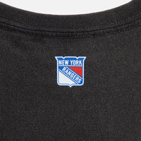 Kith Kids for the New York Rangers On Ice Vintage Tee - Black