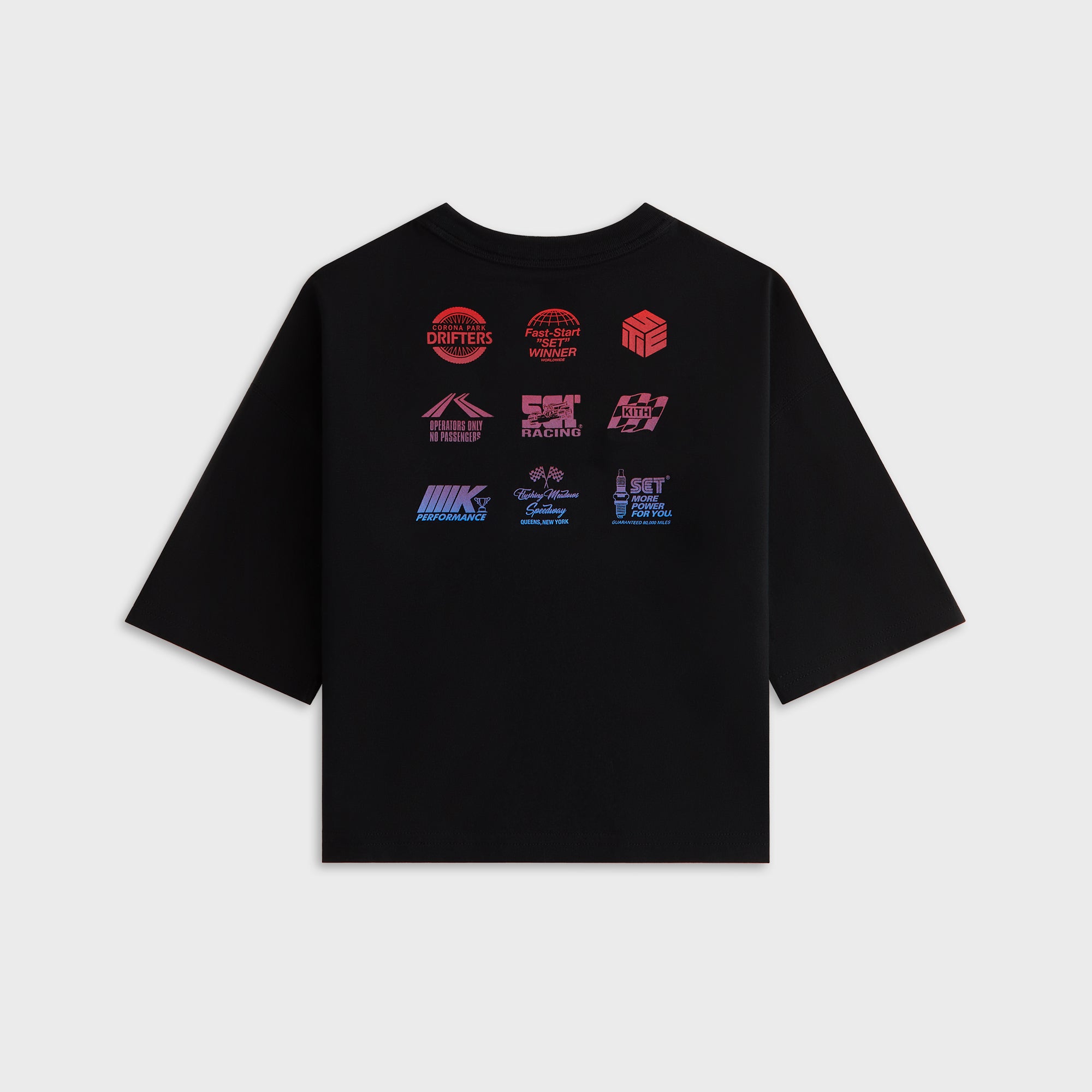 Kith Kids Speed Logo Leonard Tee - Black