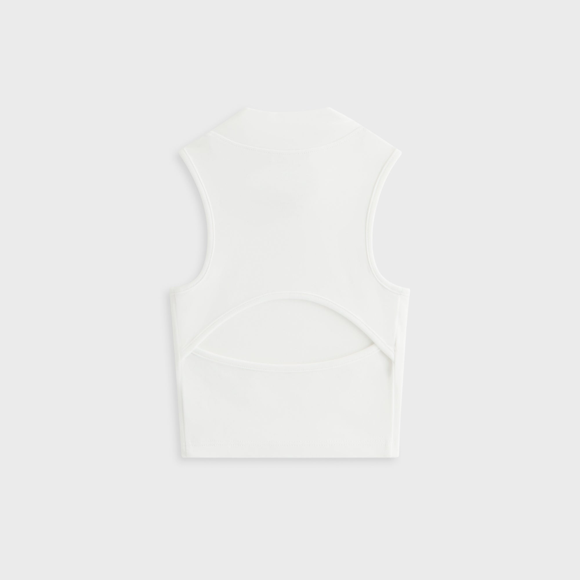 Kith Kids Jordyn Logo Mockneck Tank - White