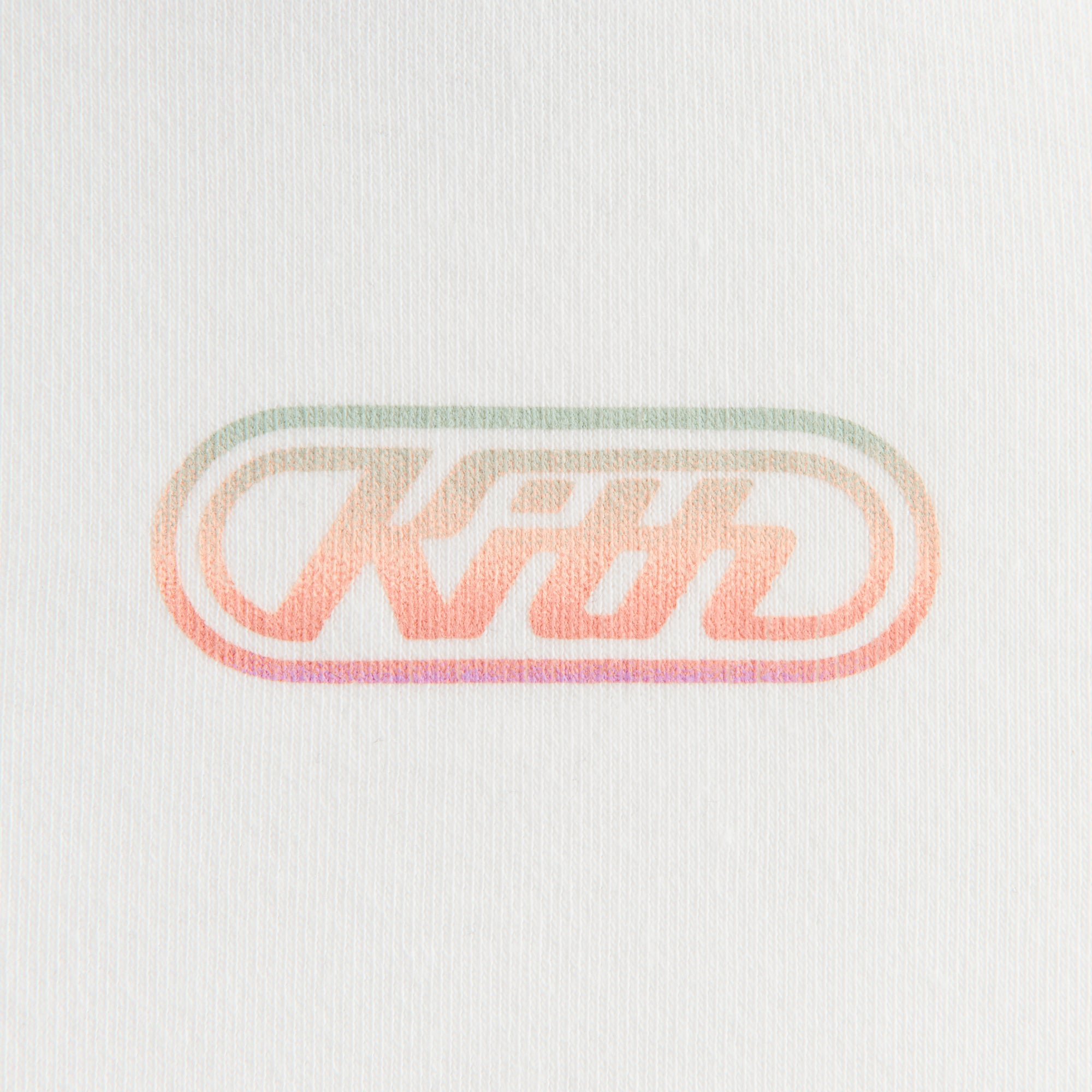 Kith Kids Jordyn Logo Mockneck Tank - White