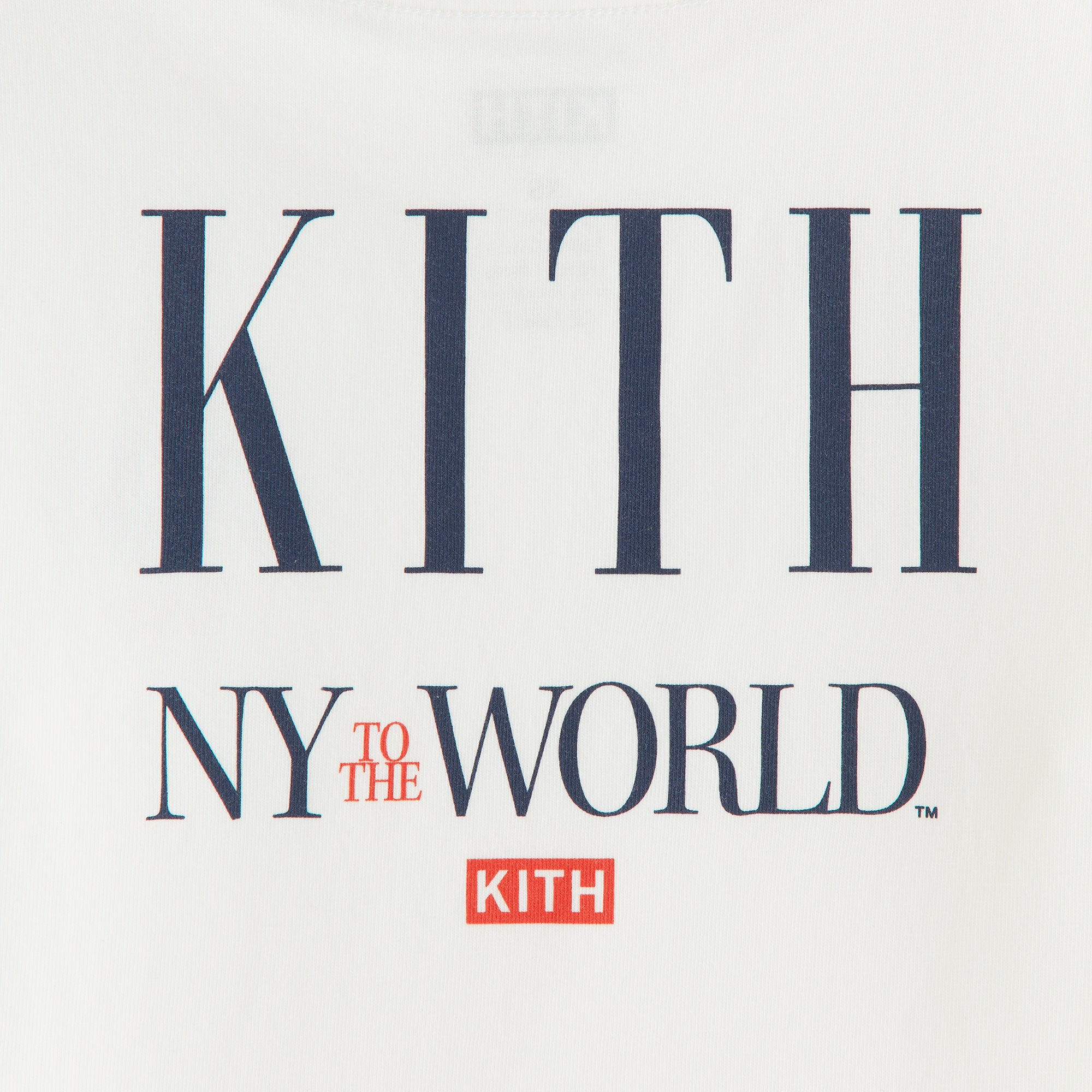 Kith Kids New York to the World Tee - White Kith Kids New York to the World Tee - White