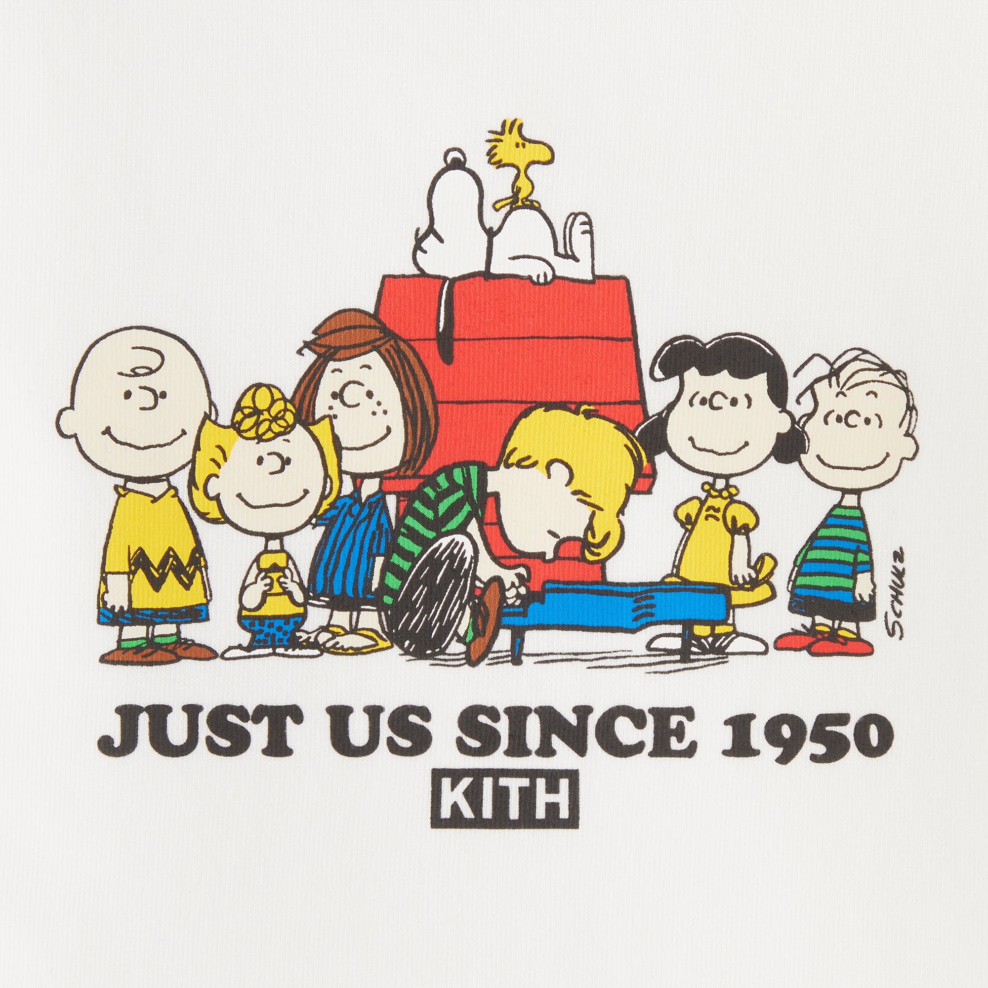 Kith Kids for Peanuts Just Us Since 1950 Tee - White