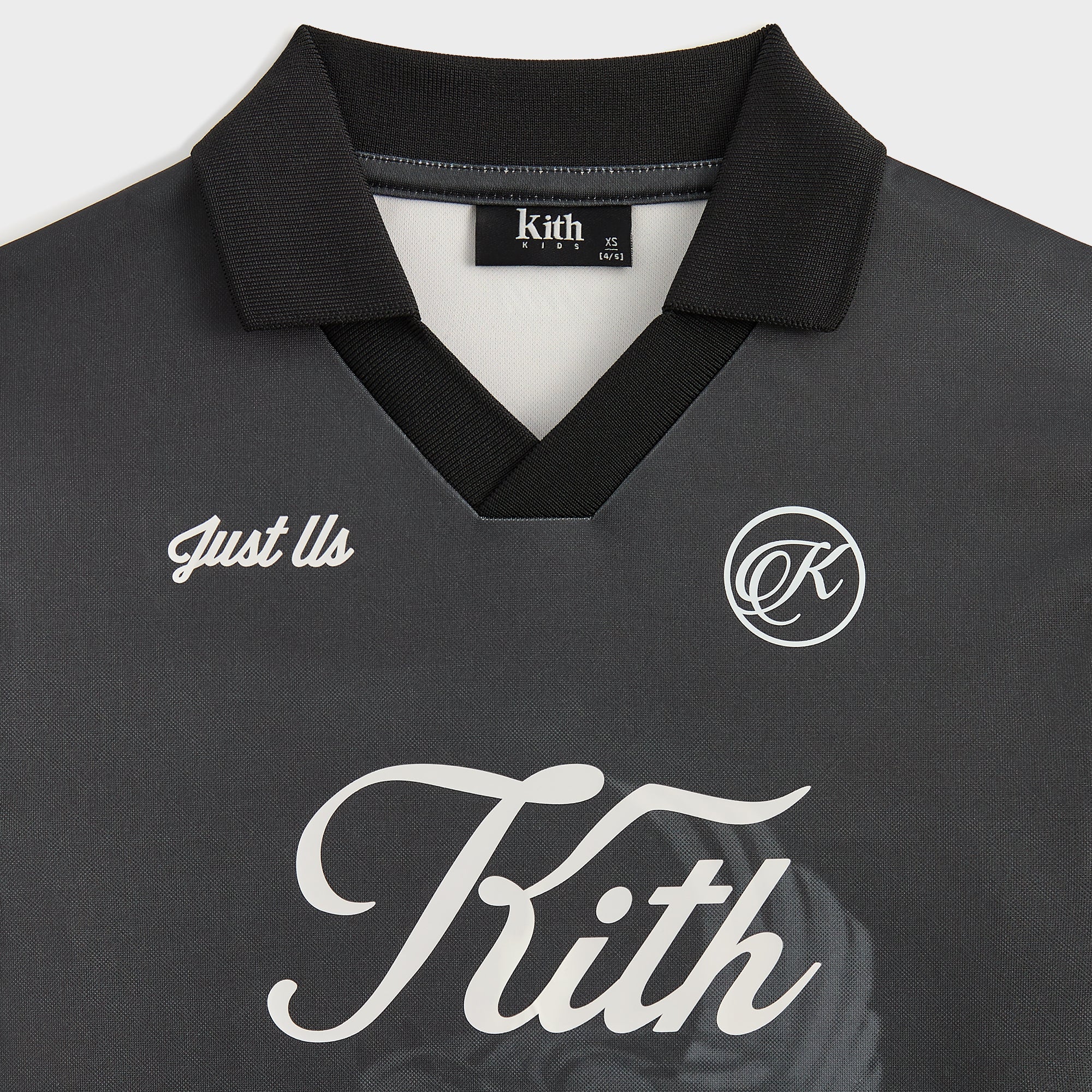 Kith Kids Printed Pegasus Soccer Top - Black