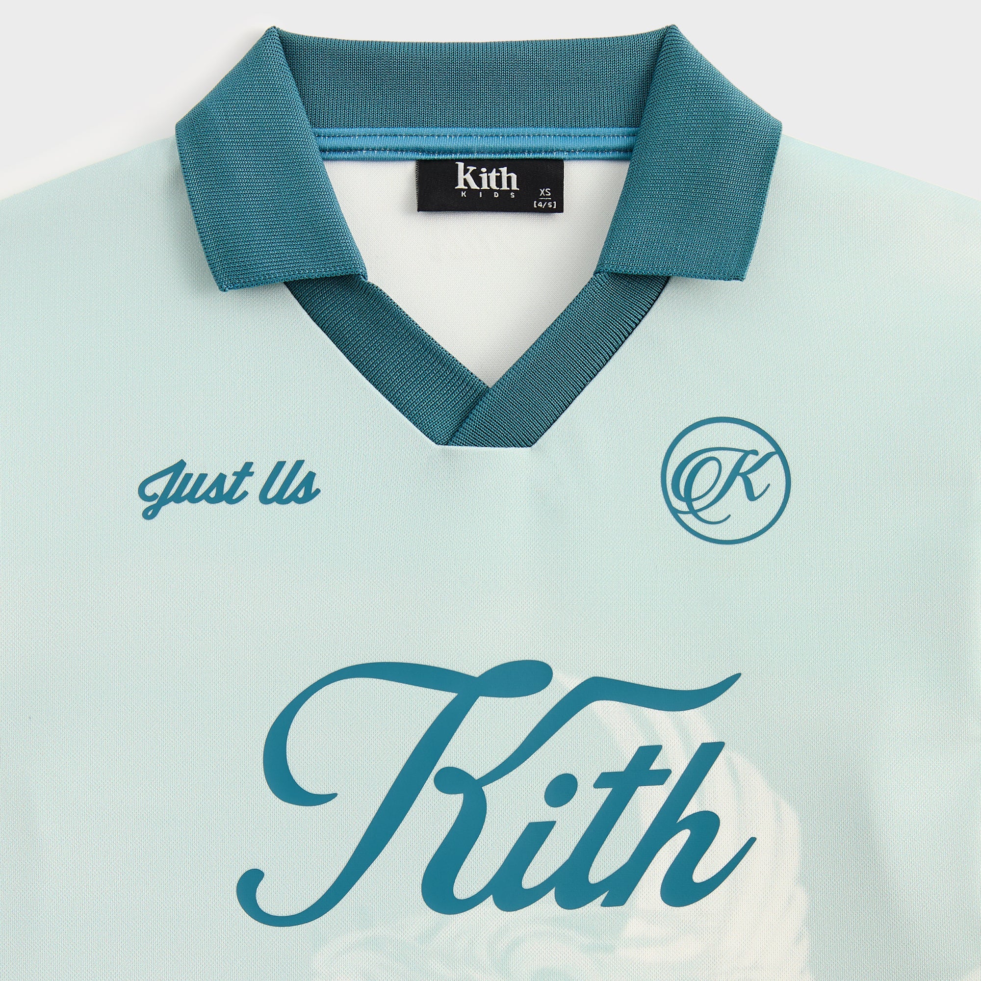 Kith Kids Printed Pegasus Soccer Top - Powder