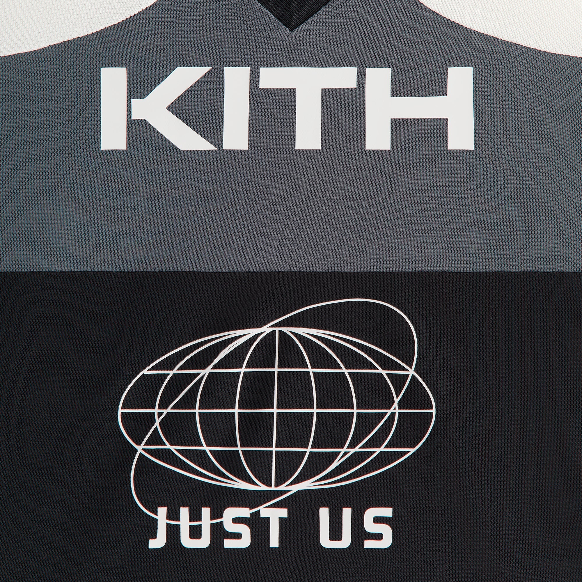 Kith Kids Just Us Blocked Malik Jersey - Black