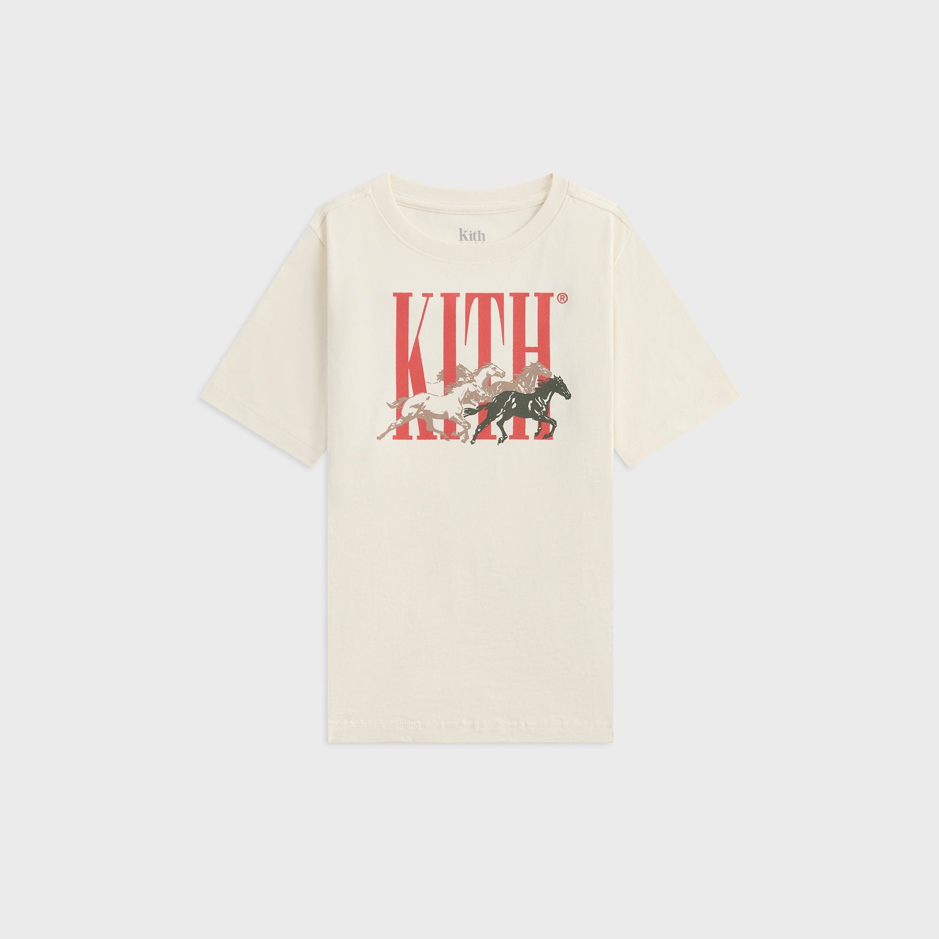 Kith Kids Stampede Vintage Tee - Sandrift