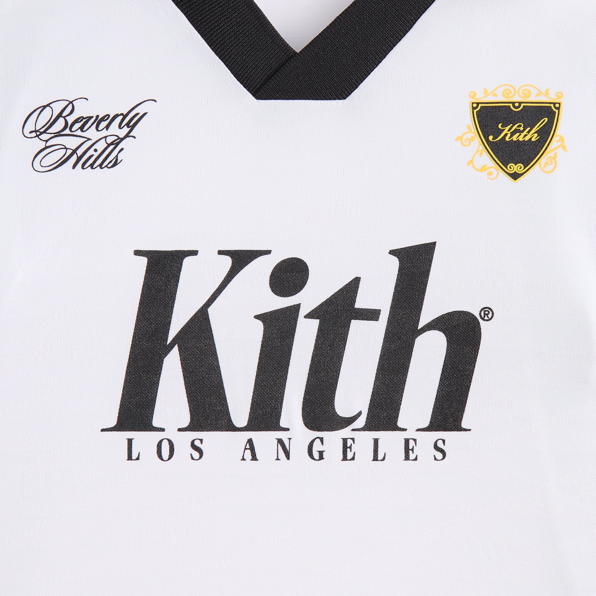 Kith Kids LA Soccer Top - White
