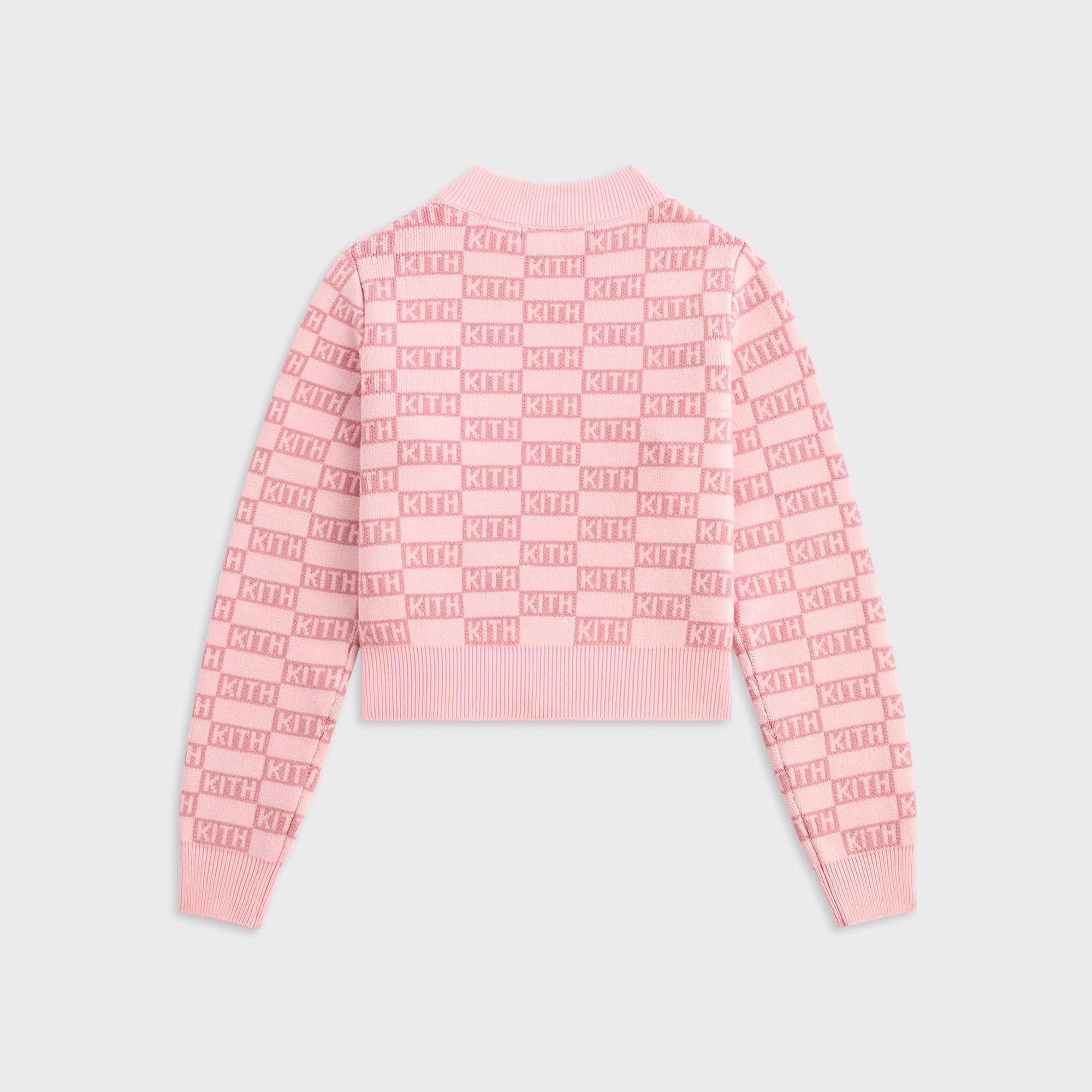 Kith Kids Monogram Mockneck Cropped Sweater - Affection
