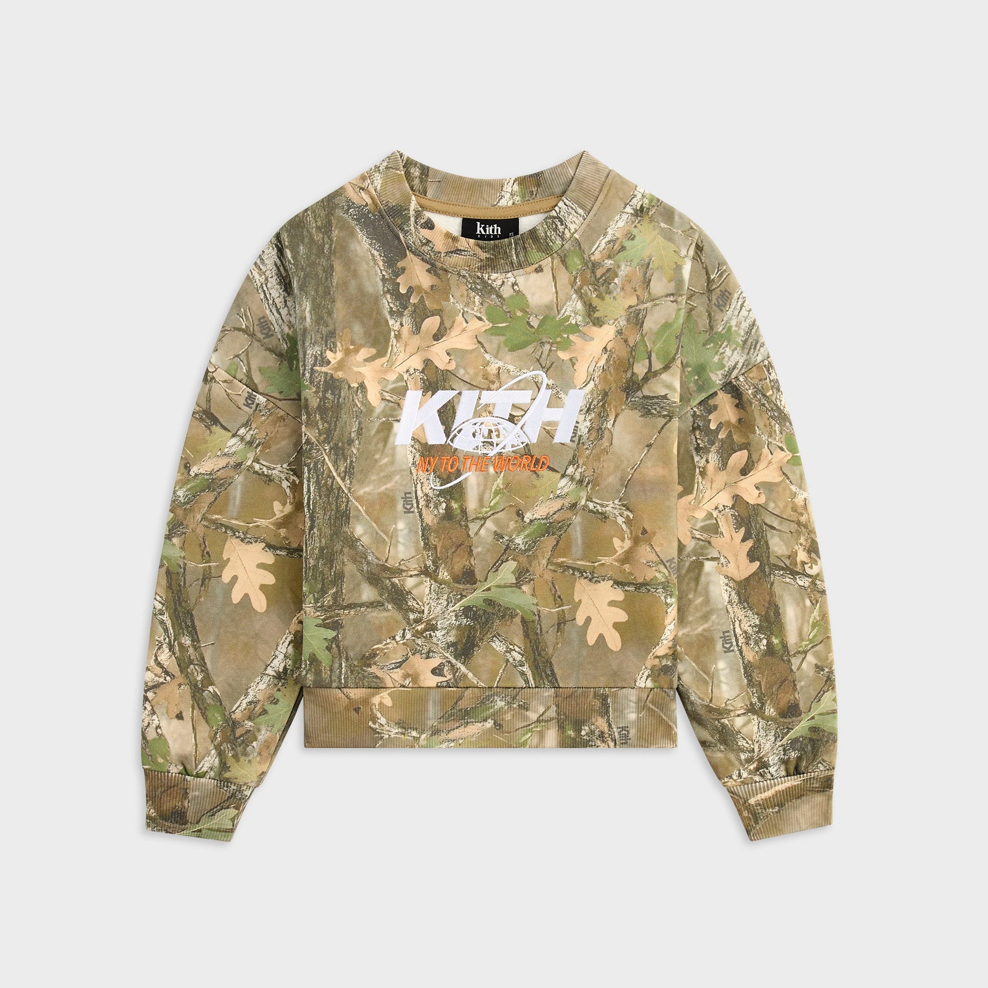 Kith Kids Printed Nelson Crewneck - Earth