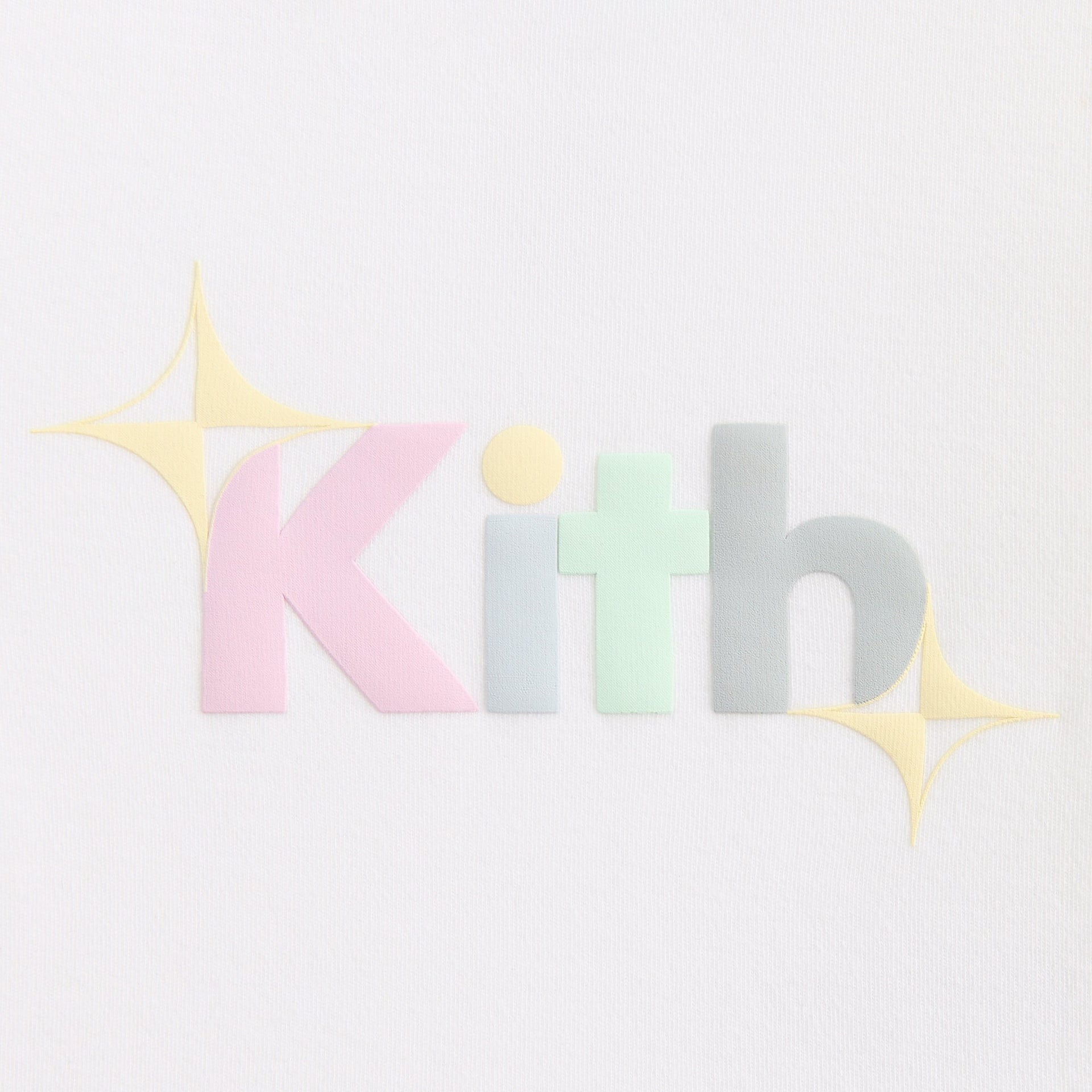 Kith Kids Burst Logo Mulberry Tee - White