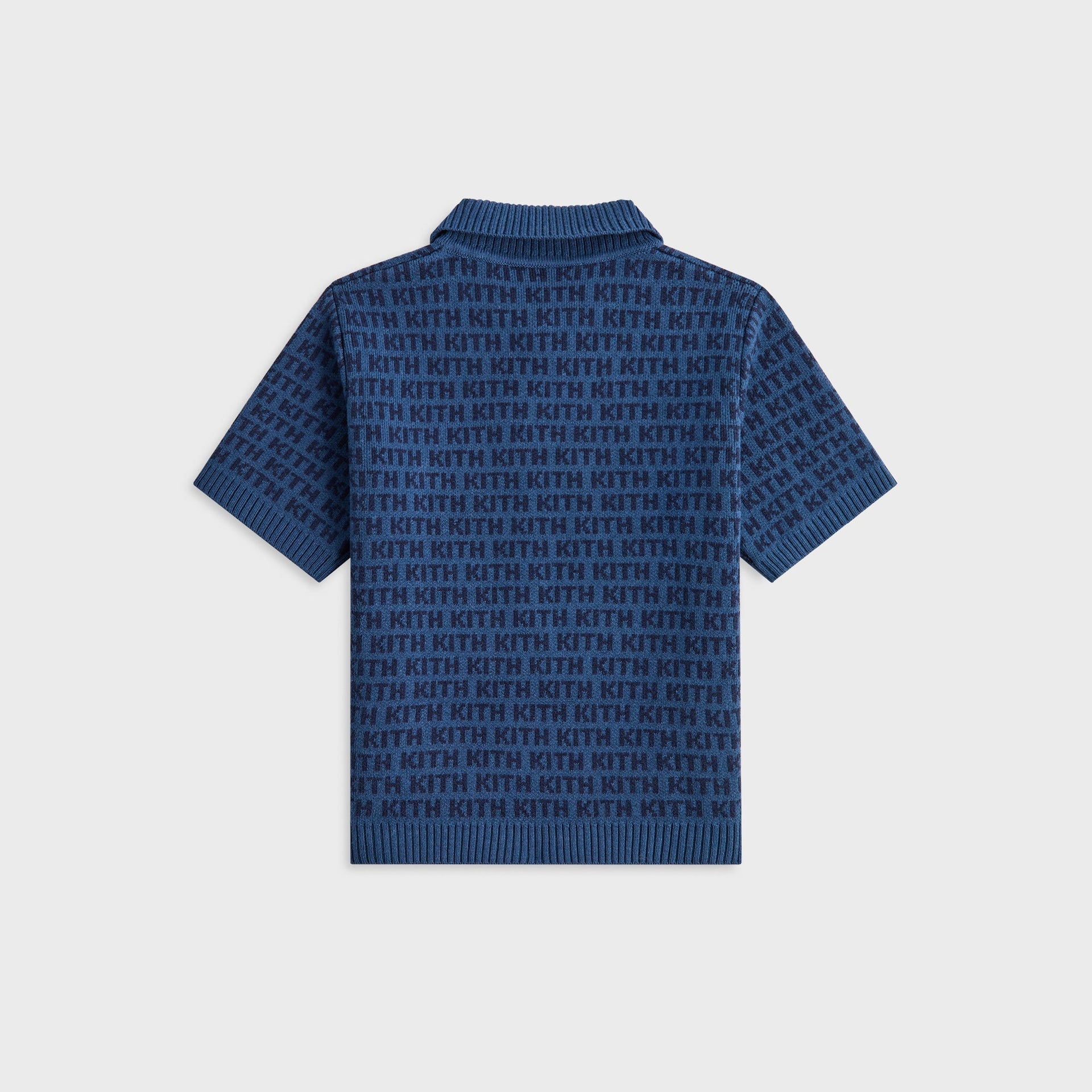 Kith Kids Monogram Jacquard Tilden Polo - Torpedo