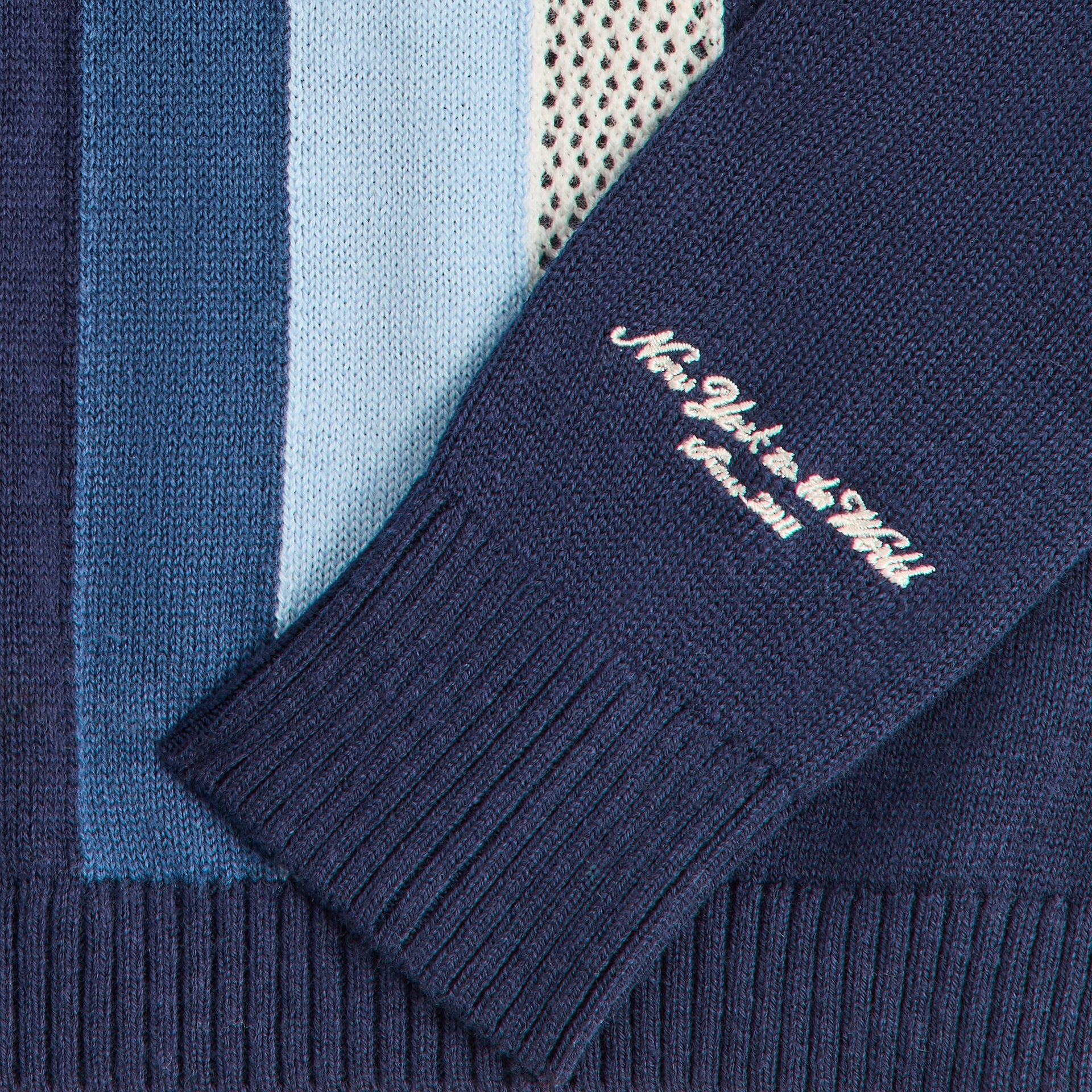 Kith Kids Color-Blocked Hanson Polo - Nocturnal