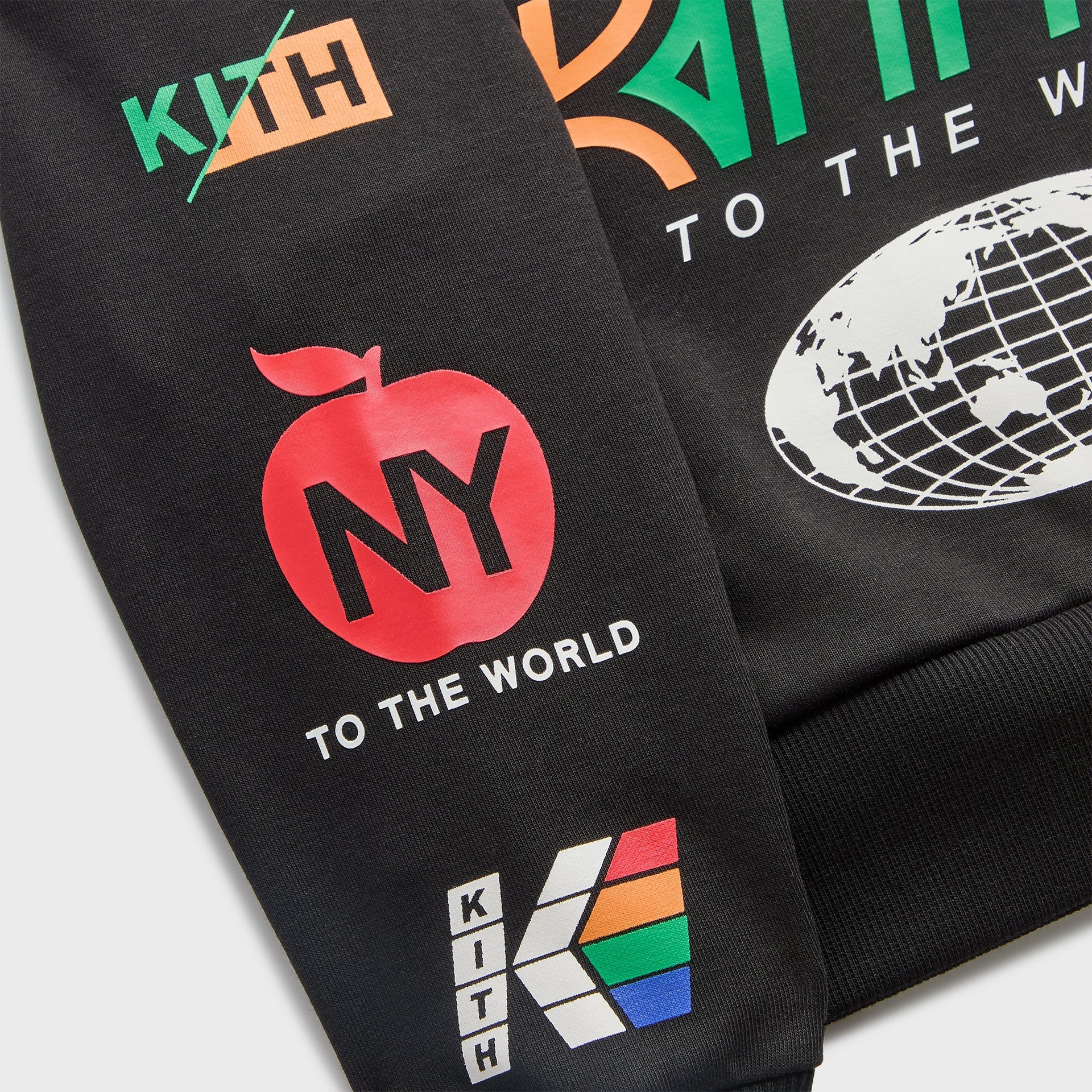 Kith Kids Logo Hunter Pullover - Black