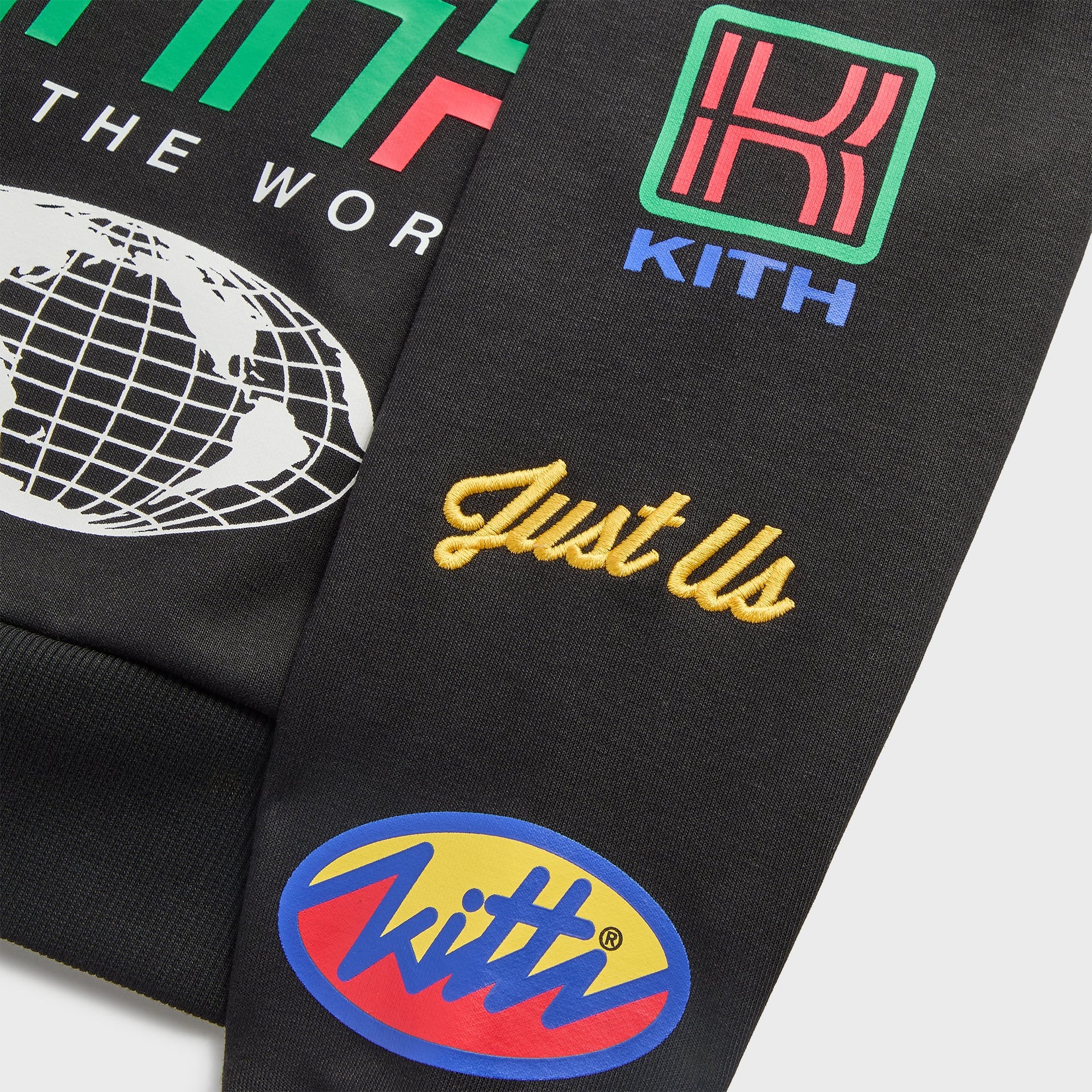 Kith Kids Logo Hunter Pullover - Black