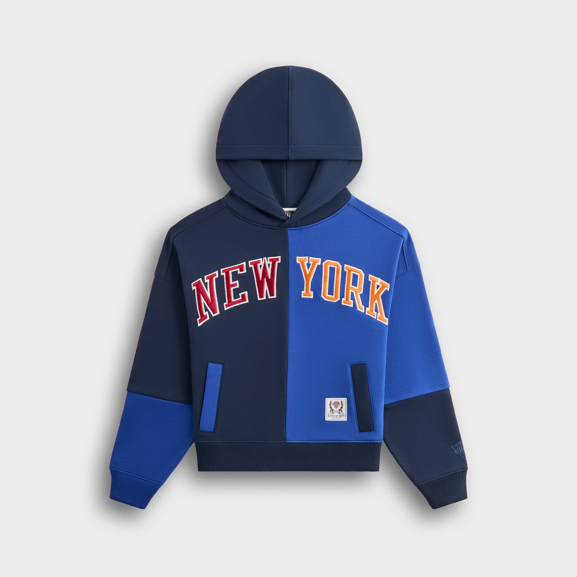 Kith Kids for the New York Knicks Mash Up Nelson Hoodie - Nocturnal - PH