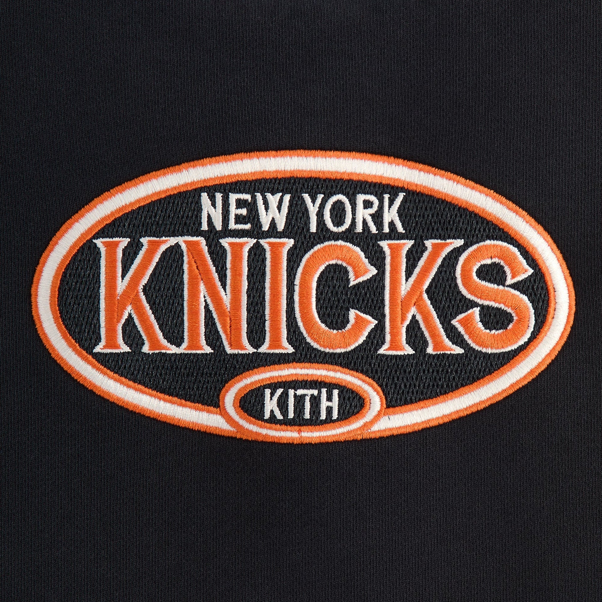 Kith Kids for the New York Knicks Raglan Nelson Crewneck - Black - PH