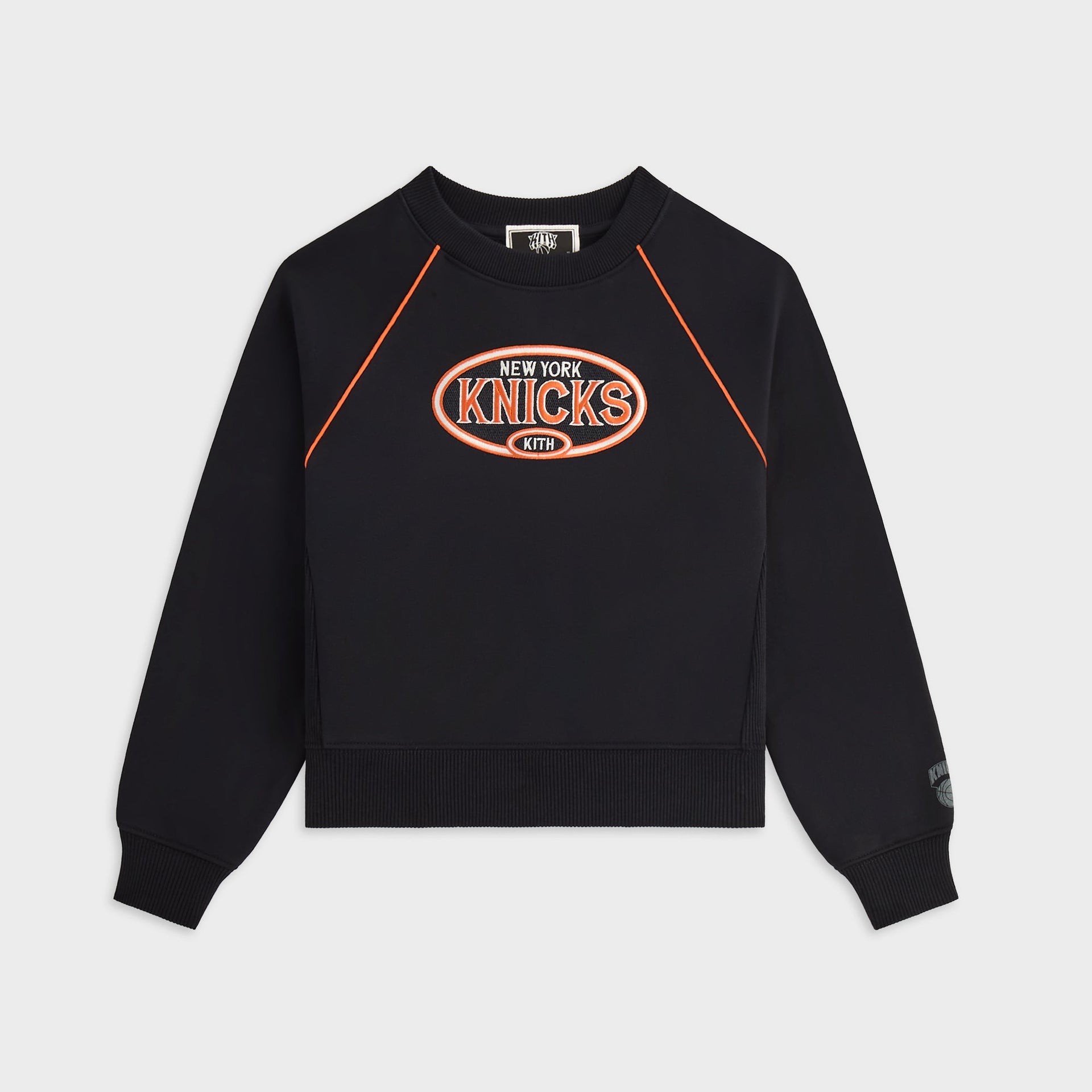 Kith Kids for the New York Knicks Raglan Nelson Crewneck - Black - PH