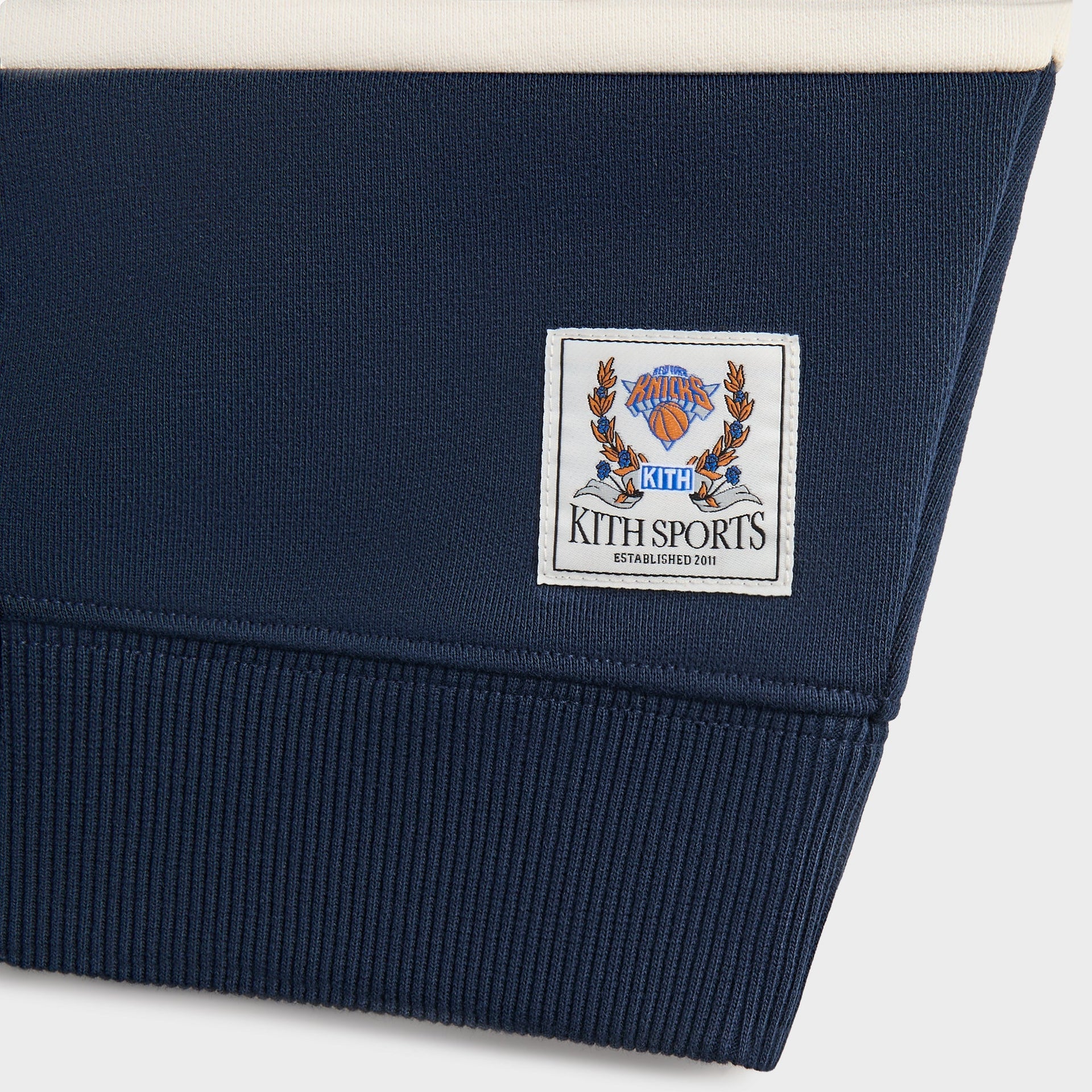 Kith Kids for the New York Knicks Coach Nelson Collared Pullover - Nocturnal - PH