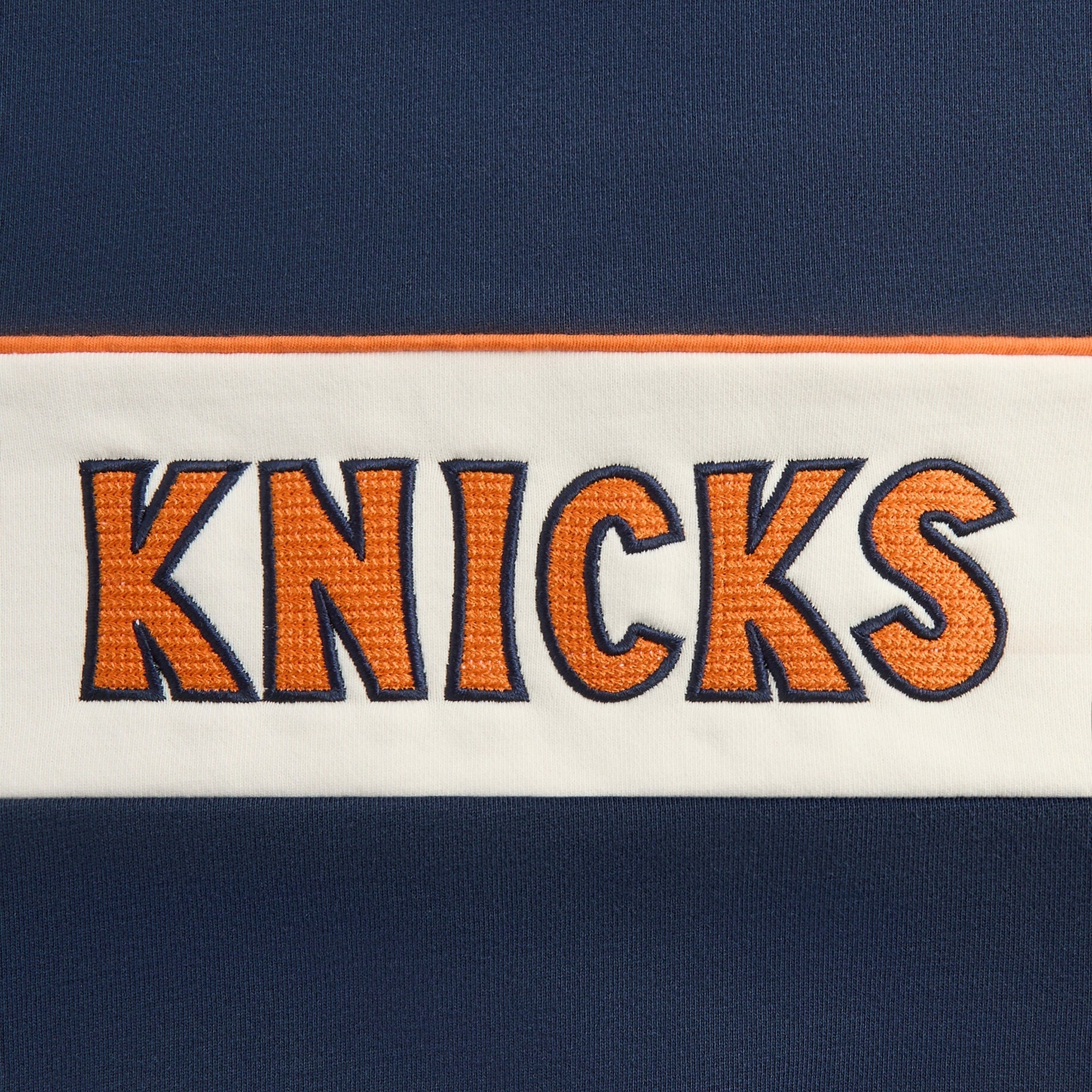 Kith Kids for the New York Knicks Coach Nelson Collared Pullover - Nocturnal - PH