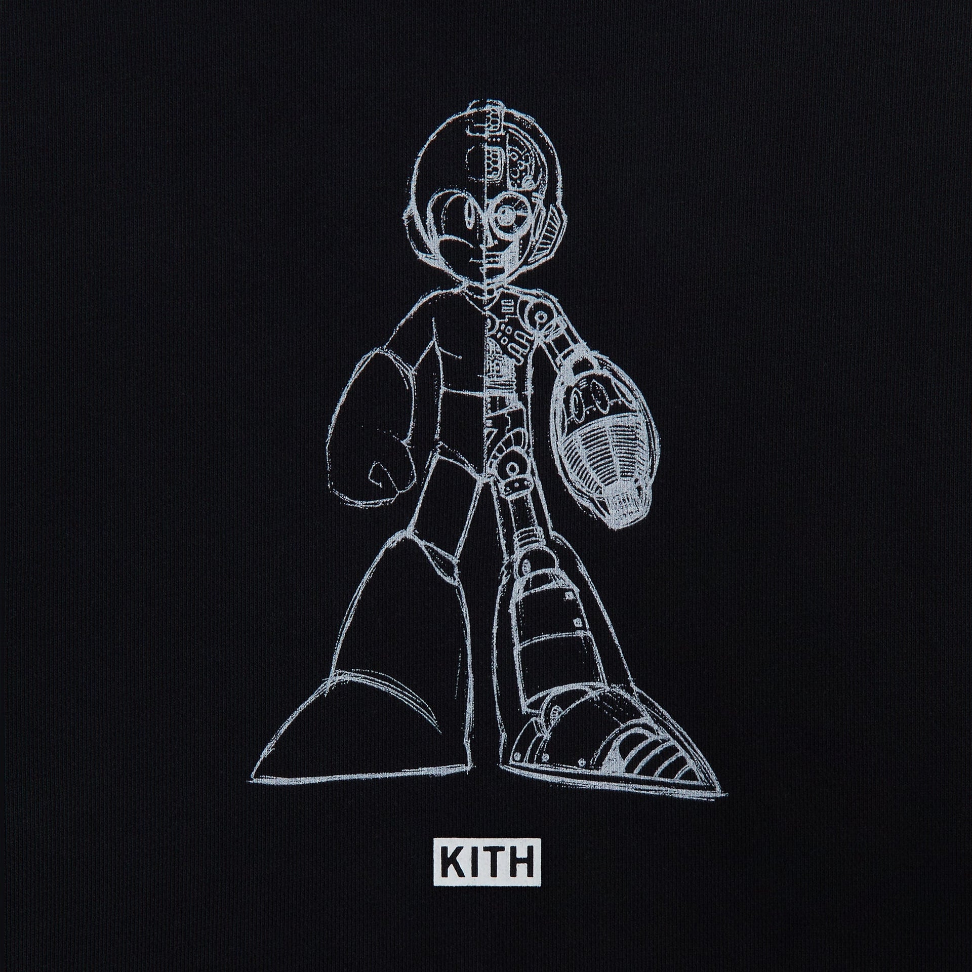 Capcom | Kith Kids Megaman Sketch Nelson Crewneck - Black - PH