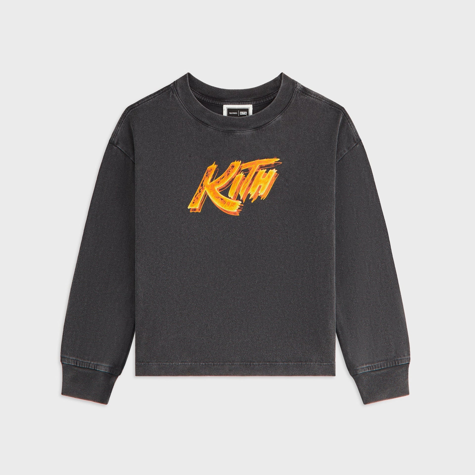 Capcom | Kith Kids Street Fighter Flame Vintage Tee - Black - PH