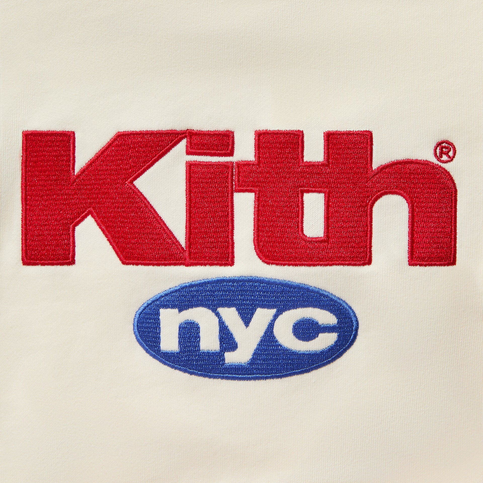 Kith Kids NYC Nimbus Logo Hunter Pullover - Sandrift