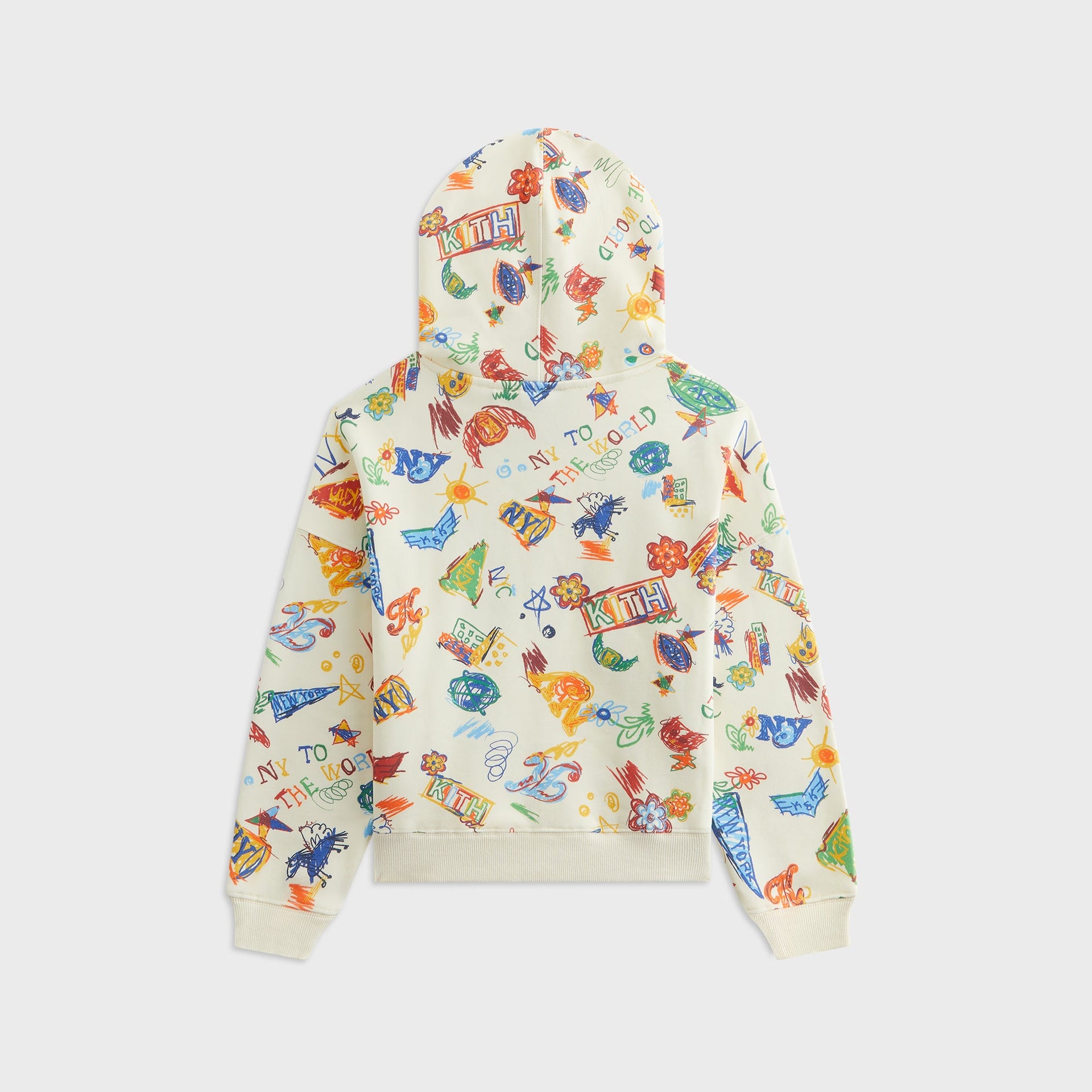 Kith Kids NY Sketchbook Nelson Hoodie - Sandrift