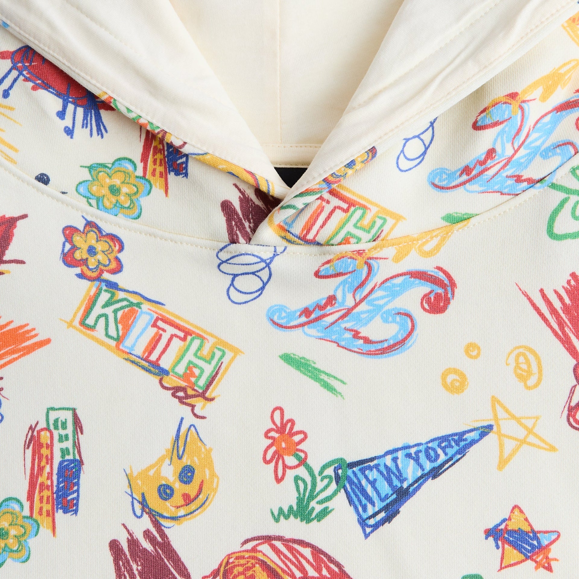 Kith Kids NY Sketchbook Nelson Hoodie - Sandrift