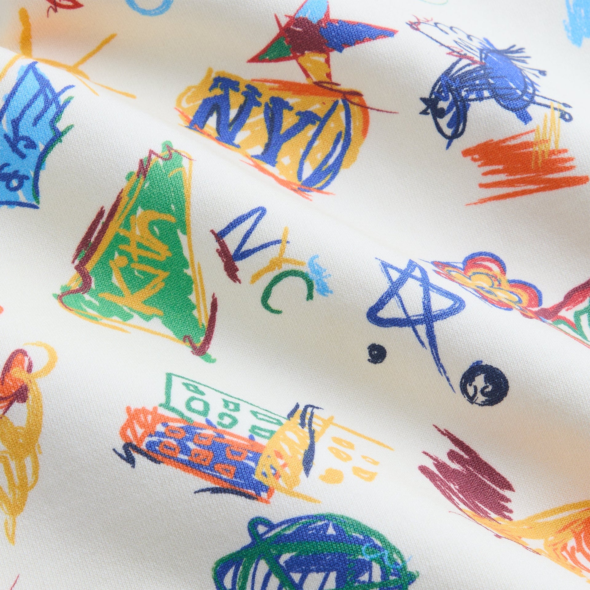 Kith Kids NY Sketchbook Nelson Hoodie - Sandrift