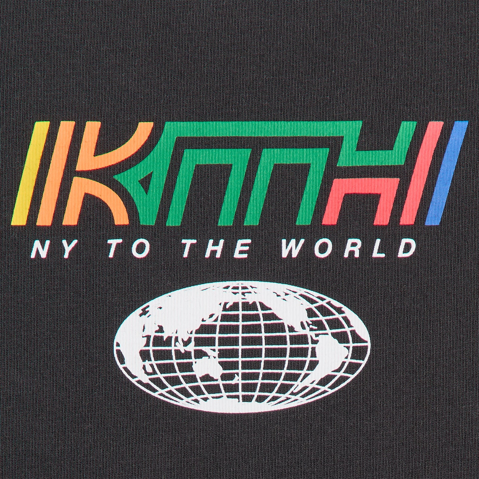 Kith Kids Global Patch Graphic Tee - Black