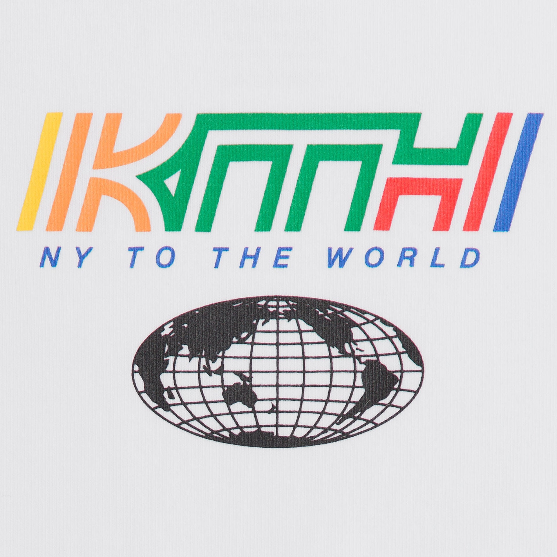 Kith Kids Global Patch Graphic Tee - White