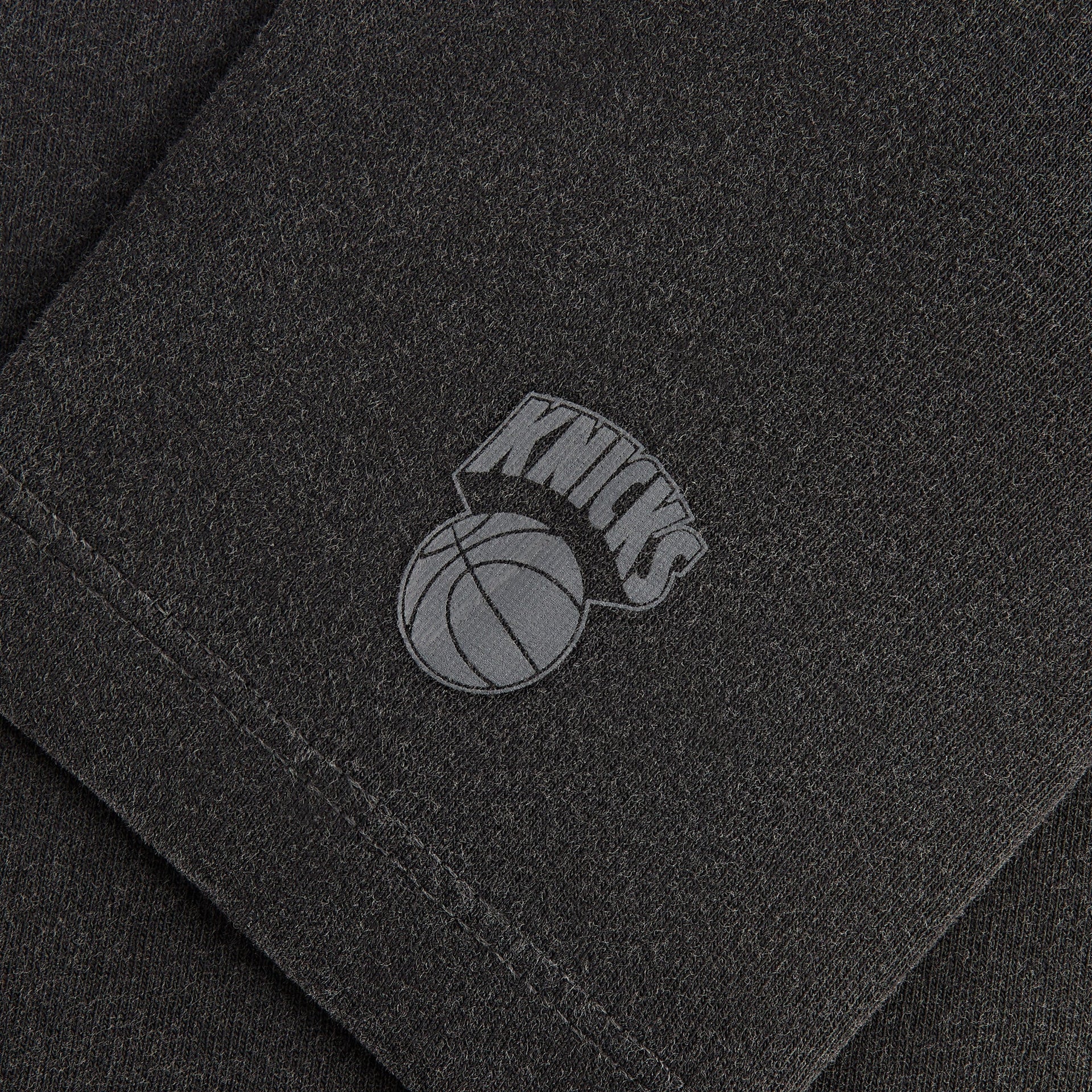 Kith Kids for the New York Knicks Gold Vintage Tee - Black