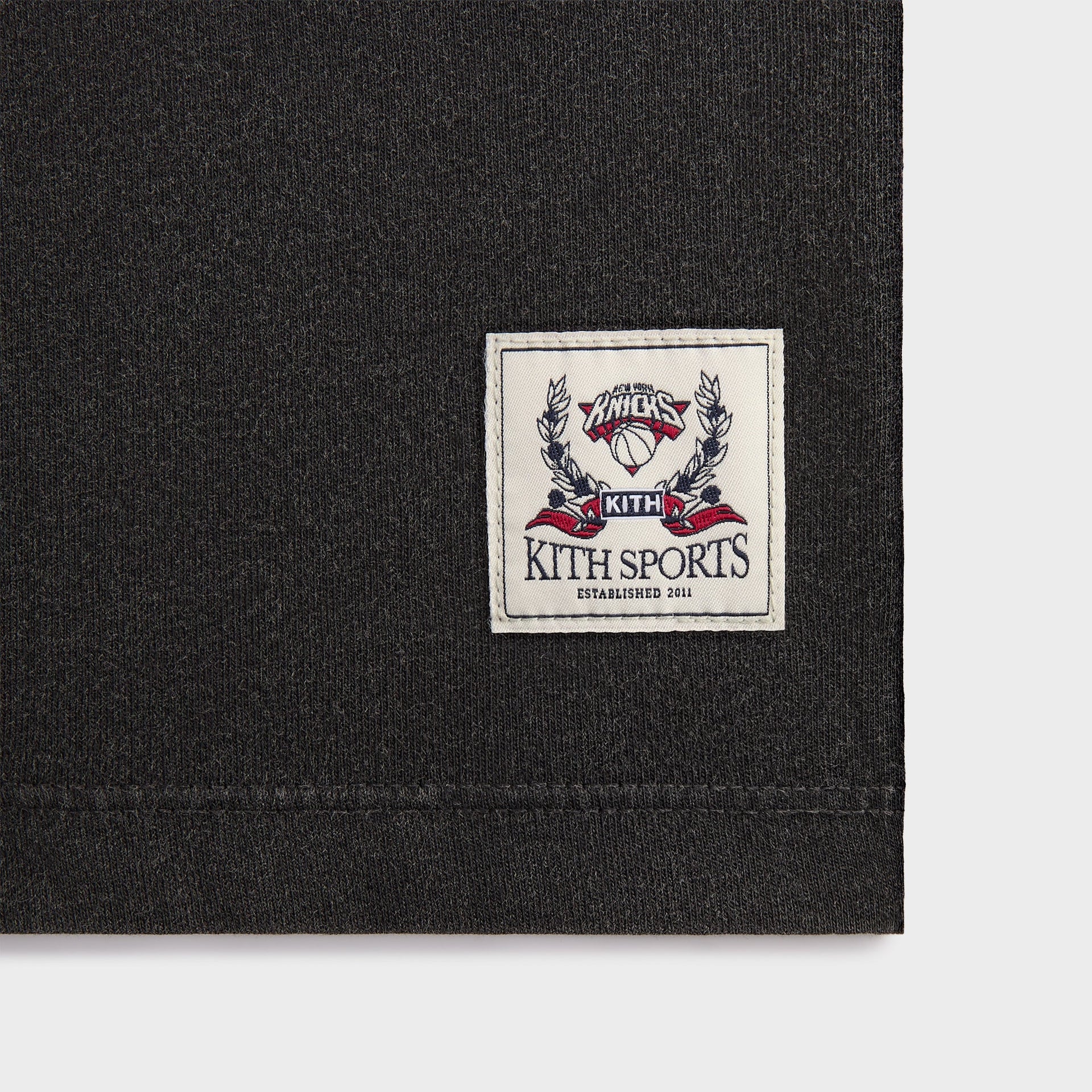 Kith Kids for the New York Knicks Gold Vintage Tee - Black